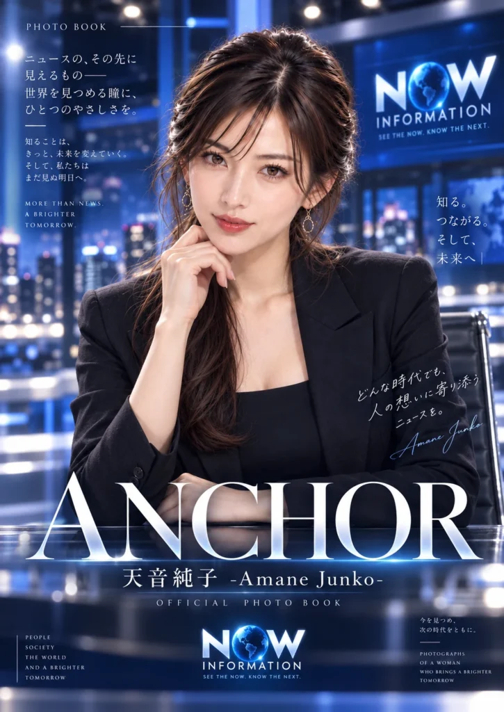 ANCHOR AMANE JUNKO vol.1 表紙